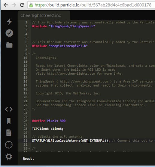 Particle IDE