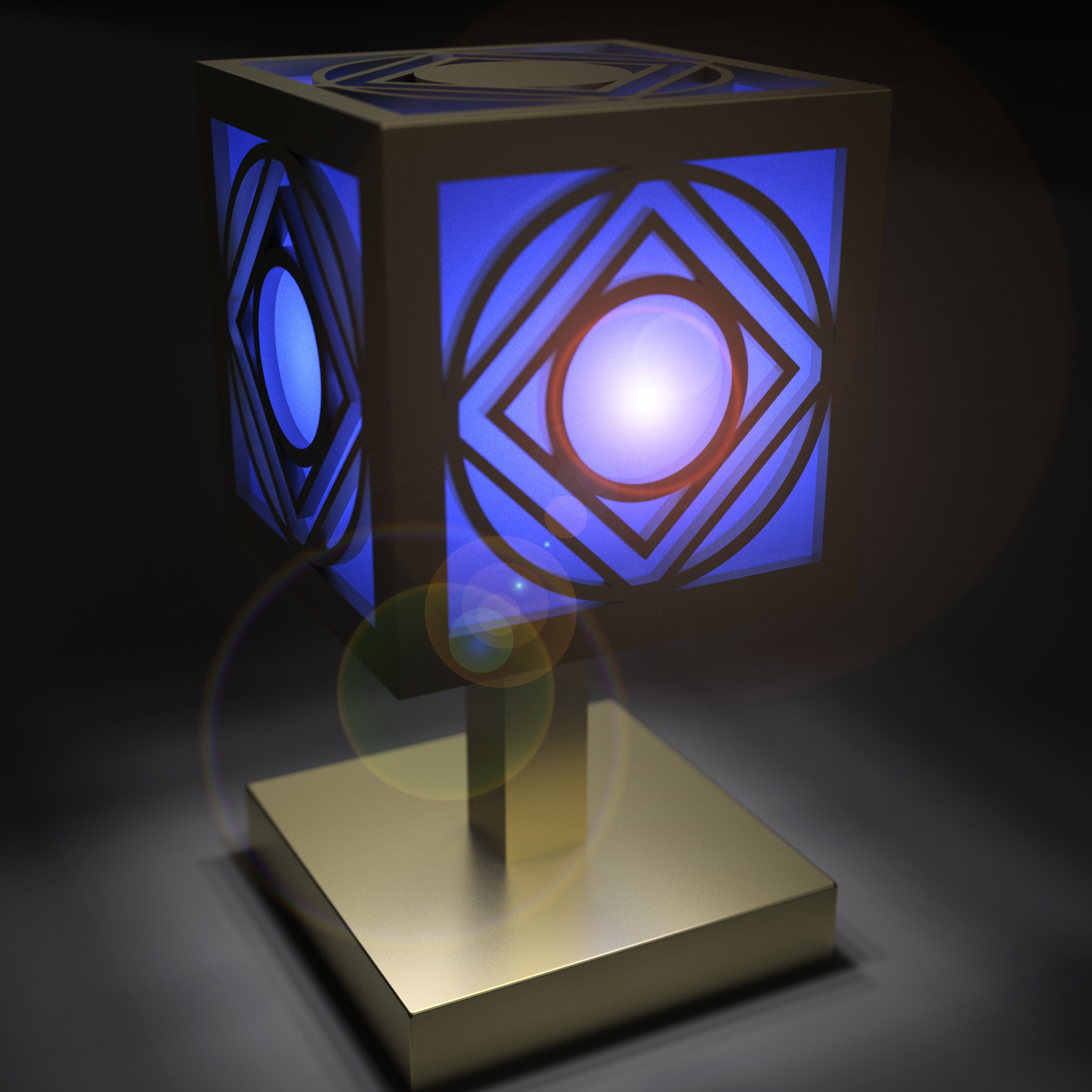 holocron lamp