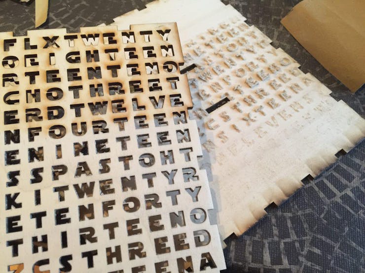 Some sanding cleans up nicely