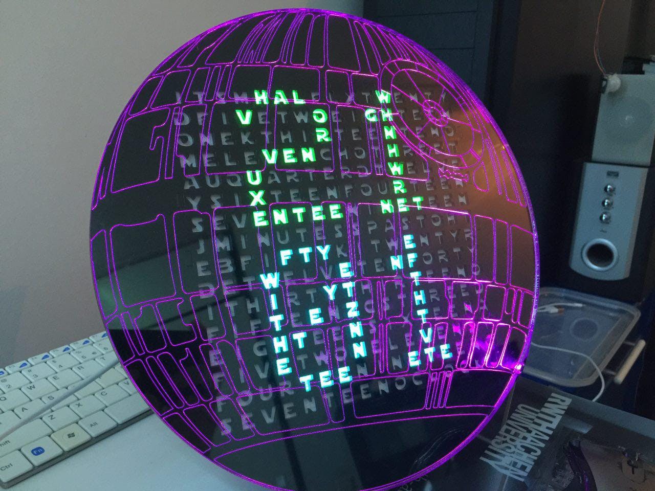 Purple Ender Eye - 2D Art Schematic Minecraft Map