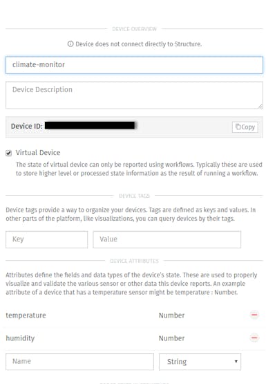 Virtual Device setup