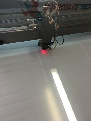 Feel the power of laser cutting.