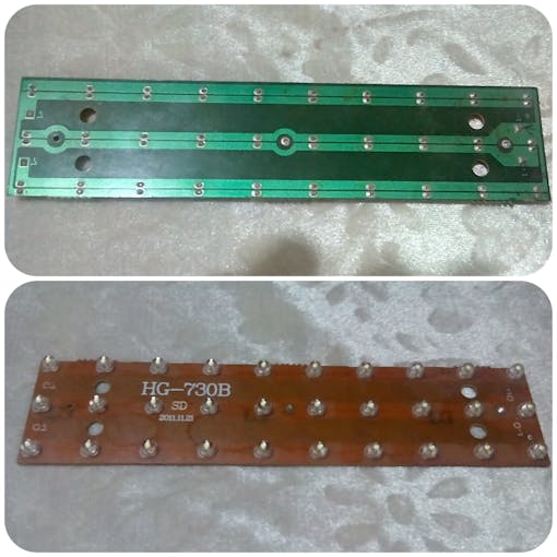 Fig 16: Set of 30 LED for the Roof of Aquarium