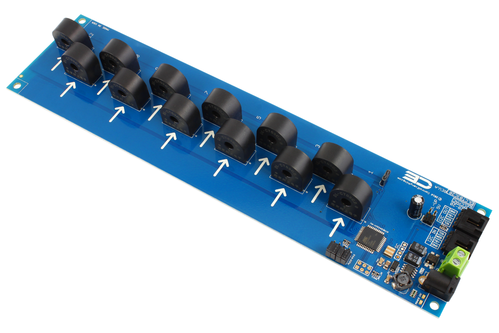 Current Monitoring Controller 12-Channel 20-Amp