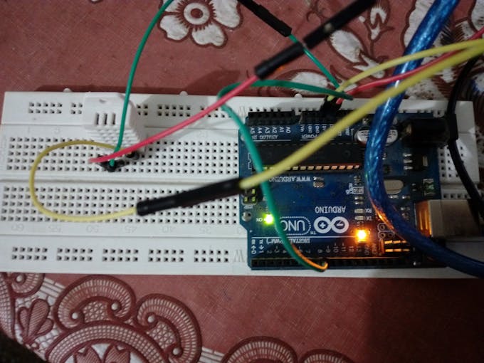 Temperature Monitoring With DHT22 & Arduino - Arduino Project Hub