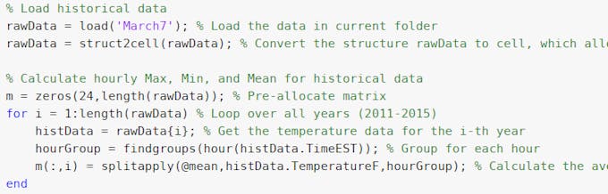 matlab chart format Analysis  & Weather ThingSpeak Station Data Hackster.io