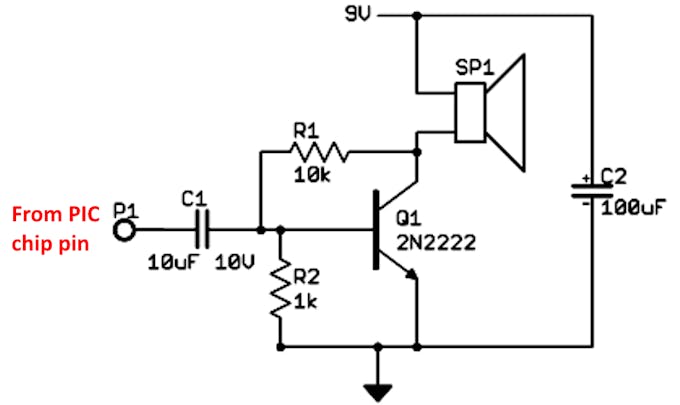 Single Transistor Audio Amp Hackster io Single Transistor Audio Amp Hackster io