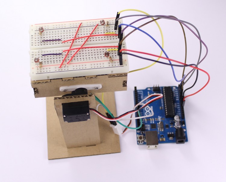 arduino light follower