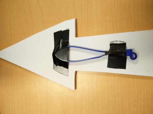 Ziptie stepper motor attachment system (tm)
