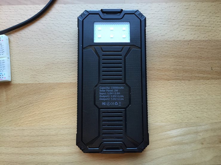 15,000 mAh 5v 2amp external battery