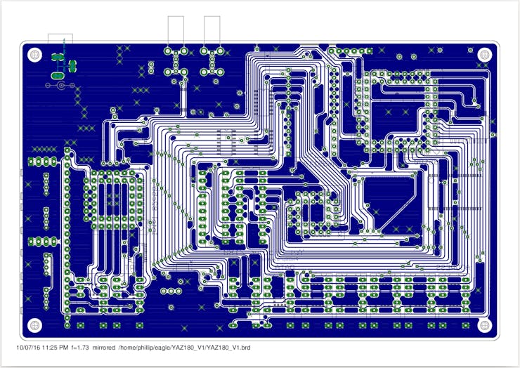 Yet Another Z180 YAZ180 the modern retro computer 