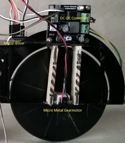Photo 2: Micro metal gear motor detail