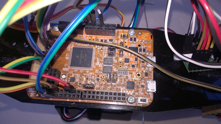 Photo 3: FRDM-K82F connections