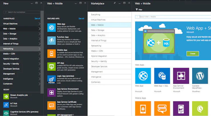 WebApp and SQL Creation