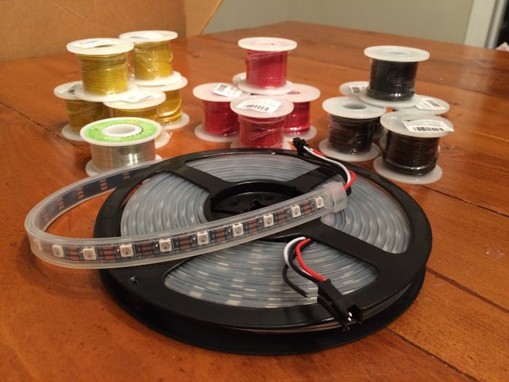 Christmas Lights! Neopixel Led Matrix Glass Block Wall Hackster.io