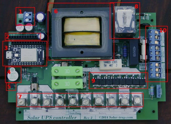 Solar UPS controller/automatic transfer switch - Arduino Project Hub