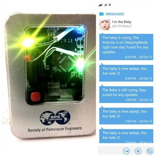 Crying Baby Detector Using 1sheeld Arduino Project Hub Crying Baby Detector Using 1sheeld Arduino Project Hub