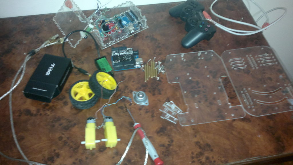 arduino mapping robot