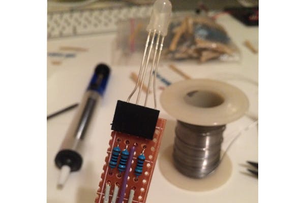 Resistor pack for the LED