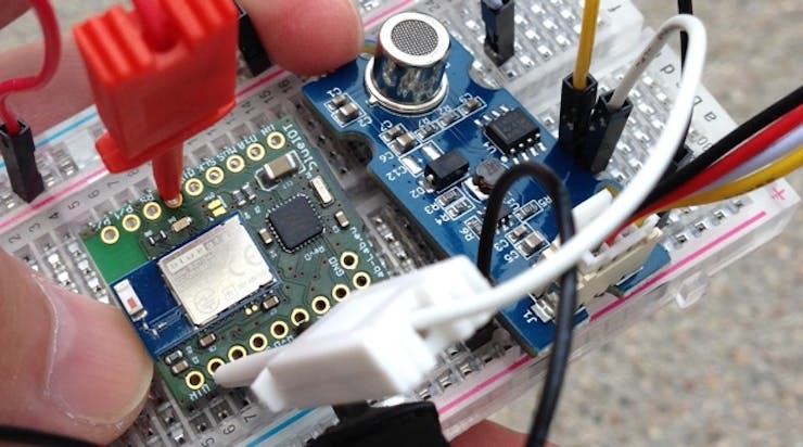 air esp8266 quality sensor Air  Quality sensor and Hackster.io  ESP8266