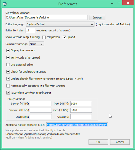 Programar un ATtiny85 con Arduino Uno. 21 Programar un ATtiny85 con Arduino Uno