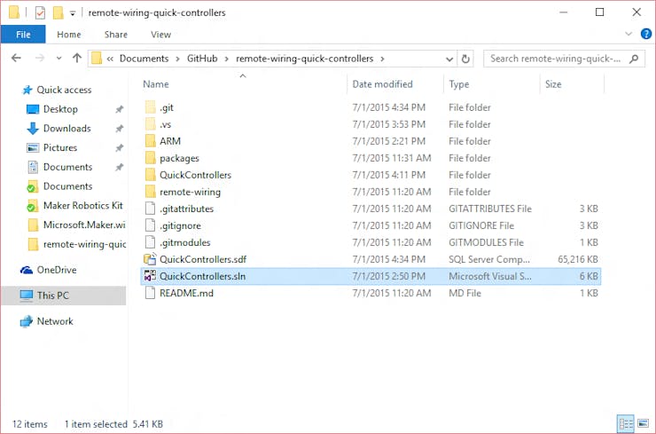 Double-click the .sln file to get started