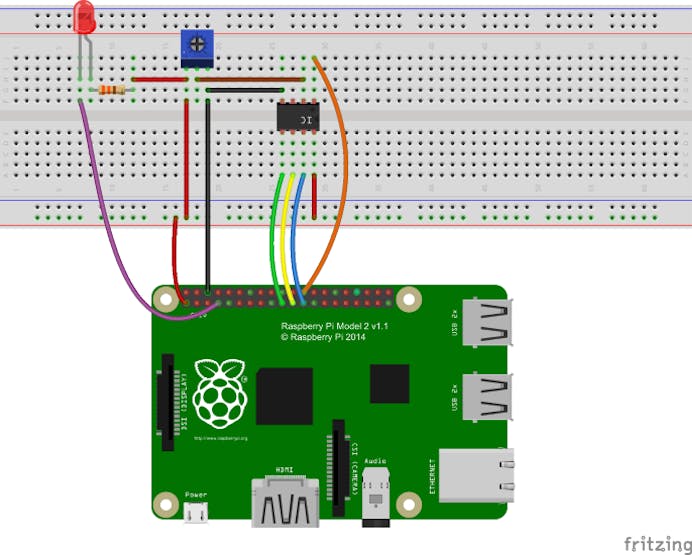Potentiometer Sample Hackster.io