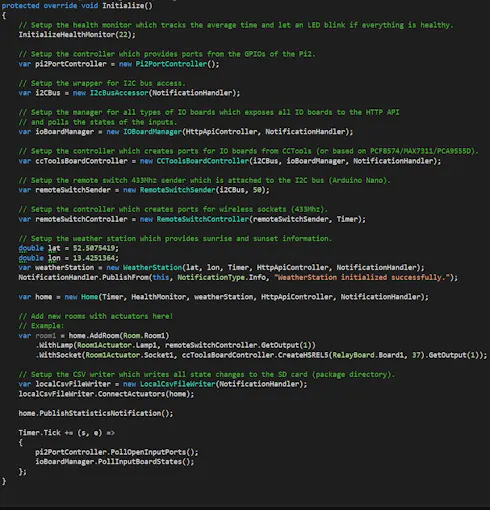 Empty controller initialization
