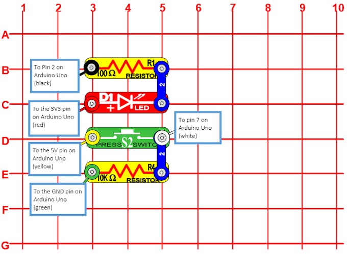 Snap Circuits® Push Button LED Arduino Project Hub