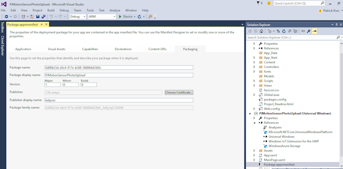 Motion Sensor Surveillance Camera using Azure Storage (C#) - Hackster.io