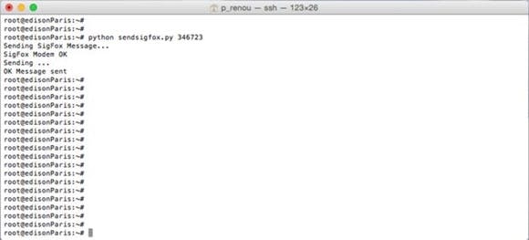 Sample output