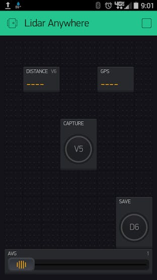 Blynk application for LIDARAnywhere (Android)