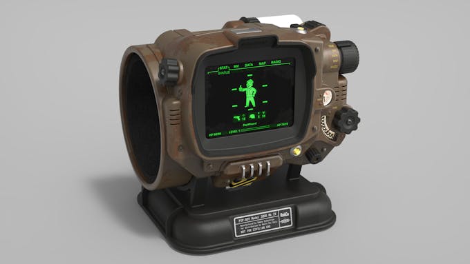 Functional Pip-boy 3000 Mk4 from Fallout 4 - Hackster.io