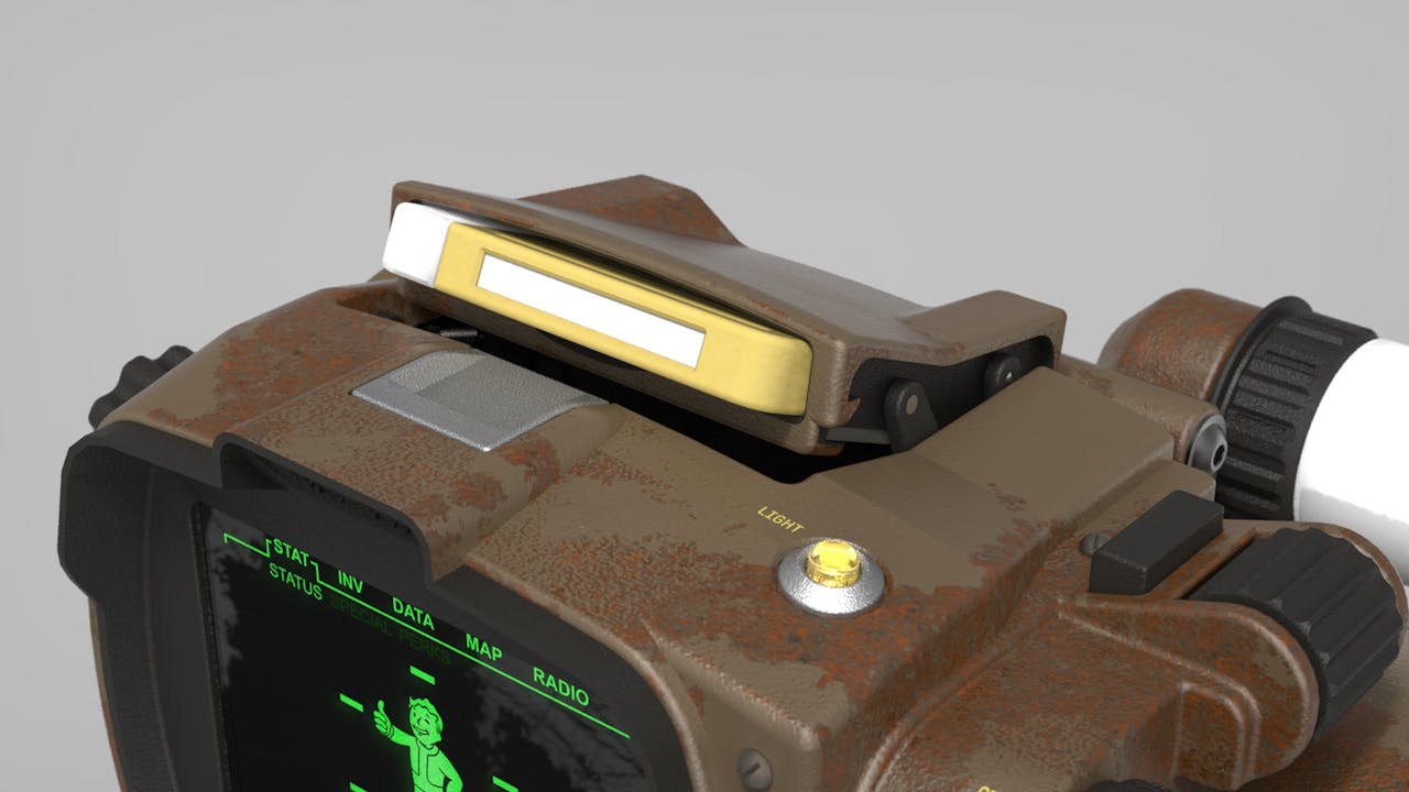 Functional Pip Boy 3000 Mk4 From Fallout 4 Hackster Io