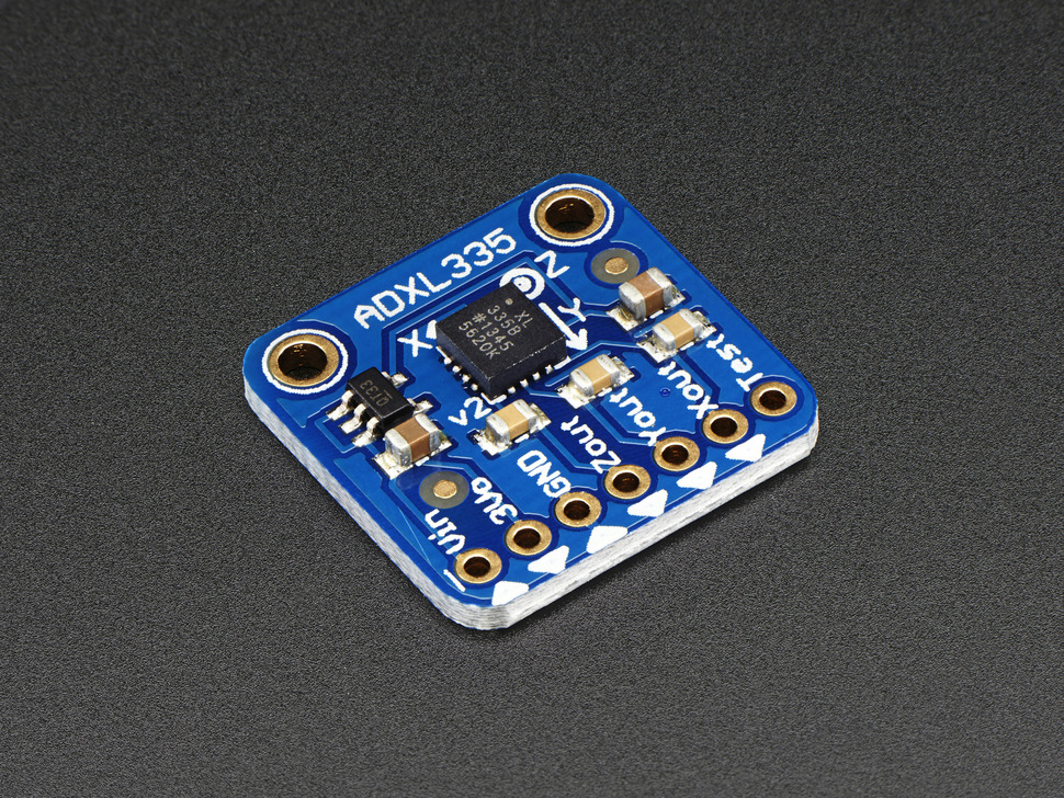 Analog Accelerometer: ADXL335