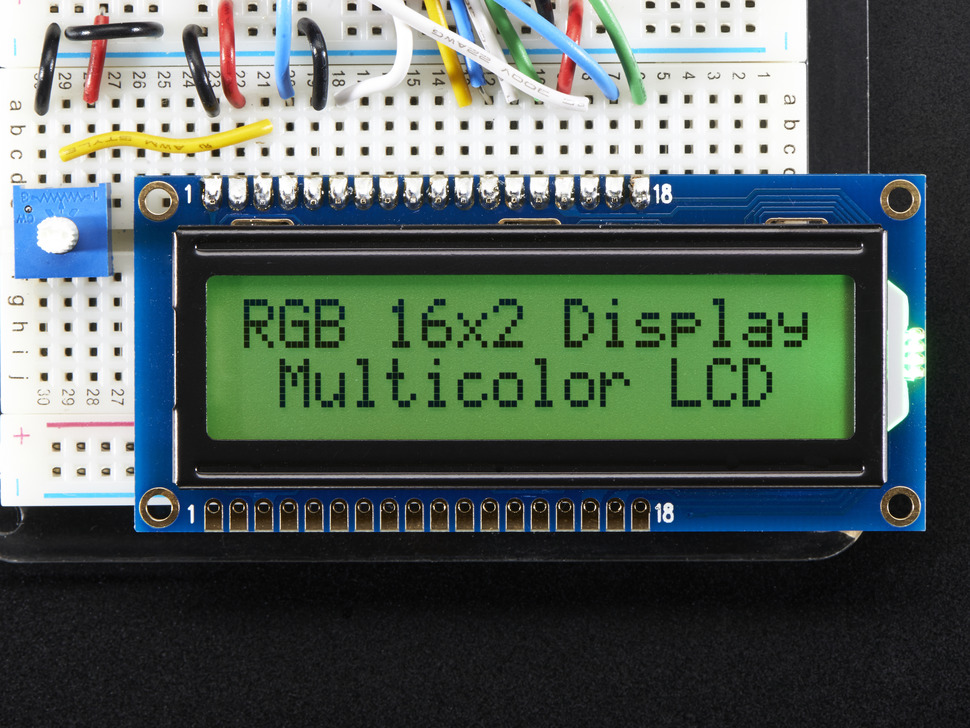 RGB Backlight LCD - 16x2